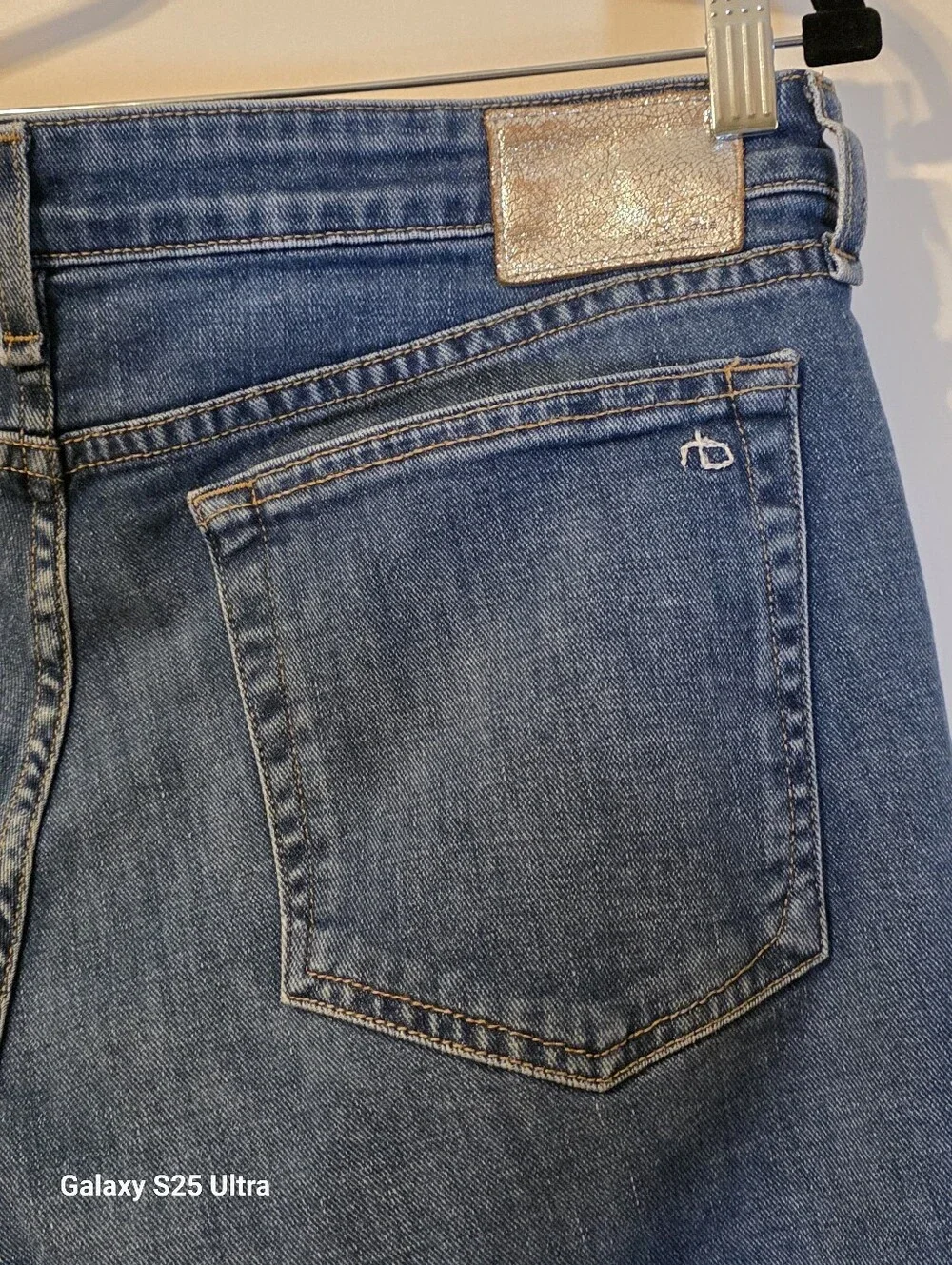 rag & bone The Dre Slim Boyfriend Jeans Blue Size 30 EUC - Picture 6 of 16